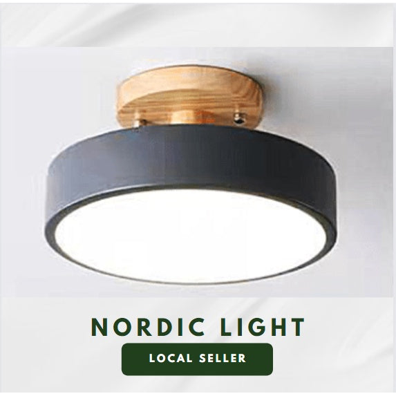 Premium Nordic Ceiling Light Spotlight Corridor Balcony Bathroom UFO TML