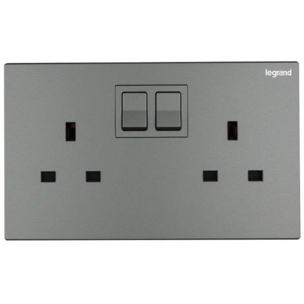 Legrand Galion Switch Socket White Dark Silver Rose Gold Champagne Designer Light Switch Landed Condo BTO HDB