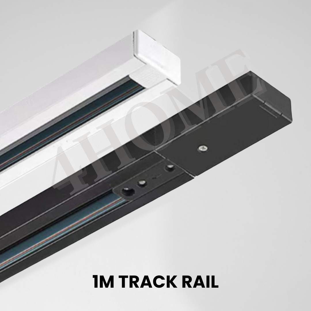 Modern Monochromatic Side Light Luminance GU10 Track Holder Track Light