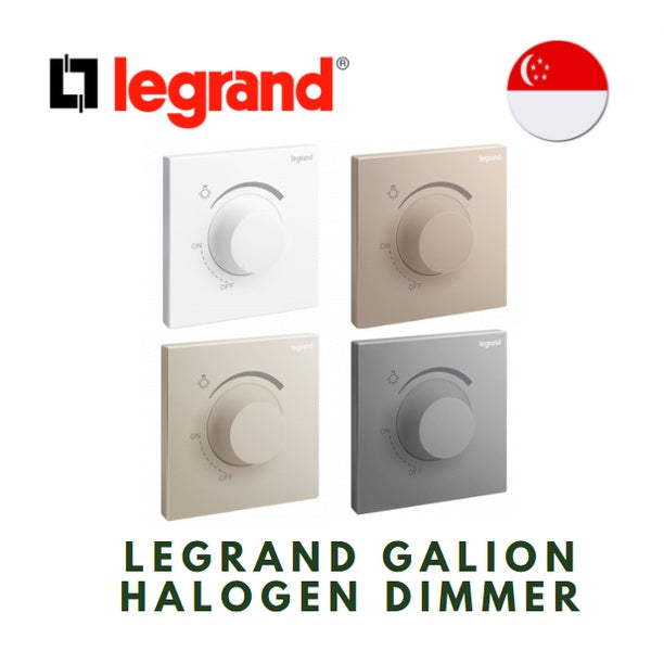 Legrand Galion Dimmer for Lighting LED Halogen 2 824 19 2 824 20