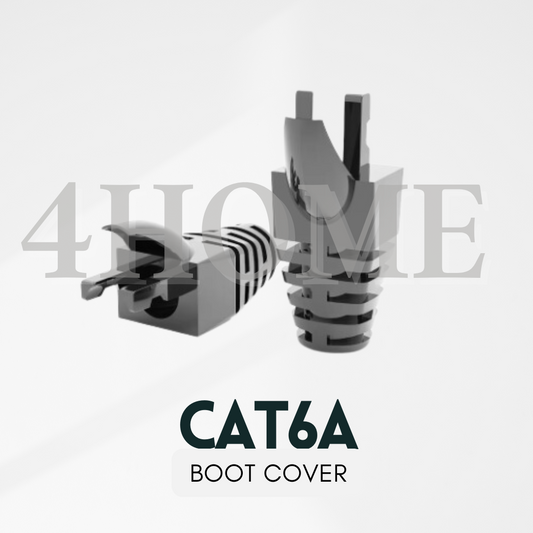 CAT6 CAT6A RJ45 Modular Plug and Boot Cover for Data Cable