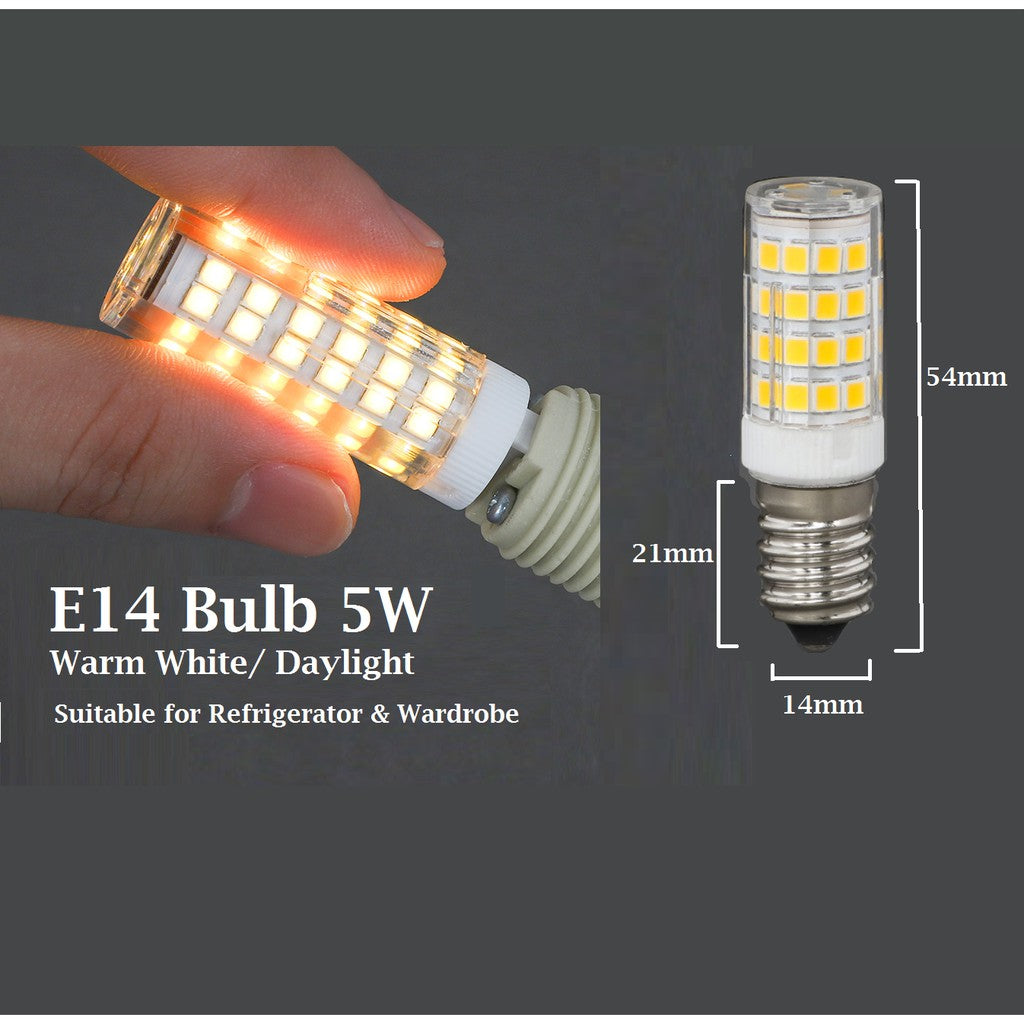 [SG Local Seller] [Bundle of 2] G4 G9 E14 LED Bulb 5W 220V-240V