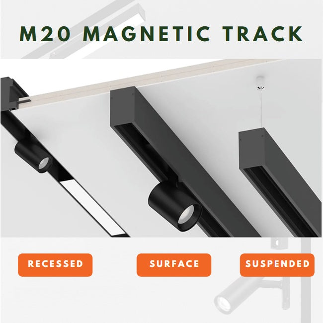 M20 Magnetic Track Light System