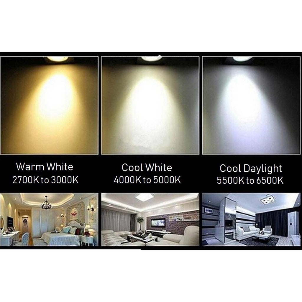 TML 18W 24W 36W Nordic LED Ceiling Light Black White Wood Frame