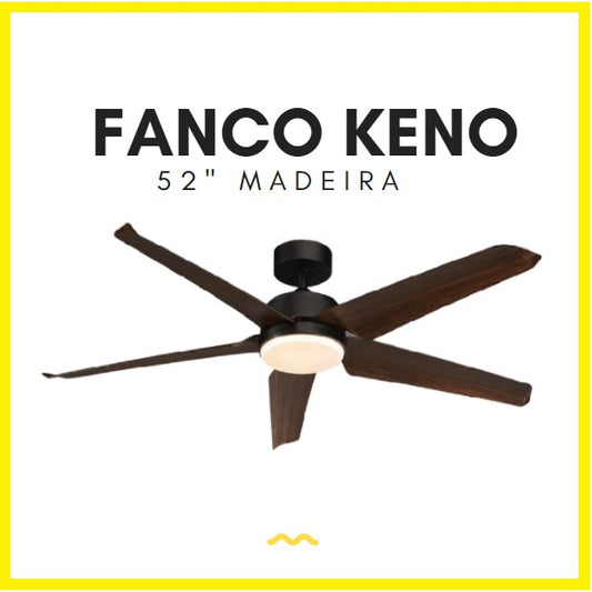 [Installation] Fanco KENO 52" 5 Blades DC Ceiling Fan 24W LED Dimmable 3 Tone