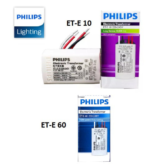 Philips Electronic Transformers ET-E 10 ET-E 60