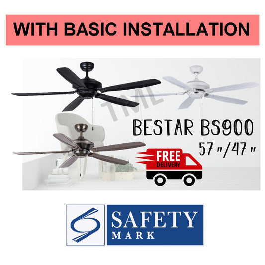 Bestar BS900 Ceiling Fan 47 / 57inch 47" 57" with Standard Installation Available