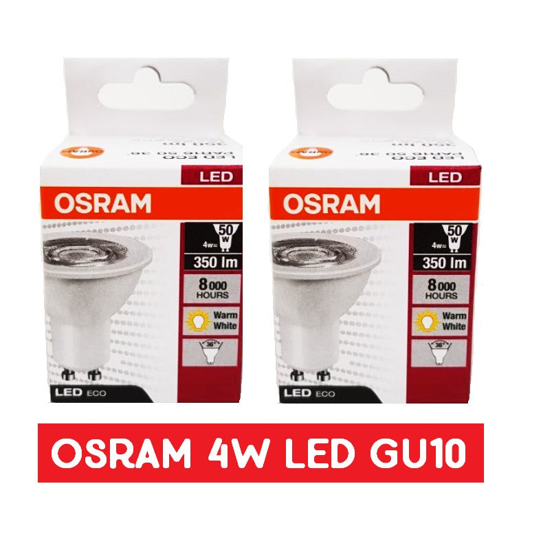 [SG Local Seller]  OSRAM LED GU10 4W Single Bundle Set