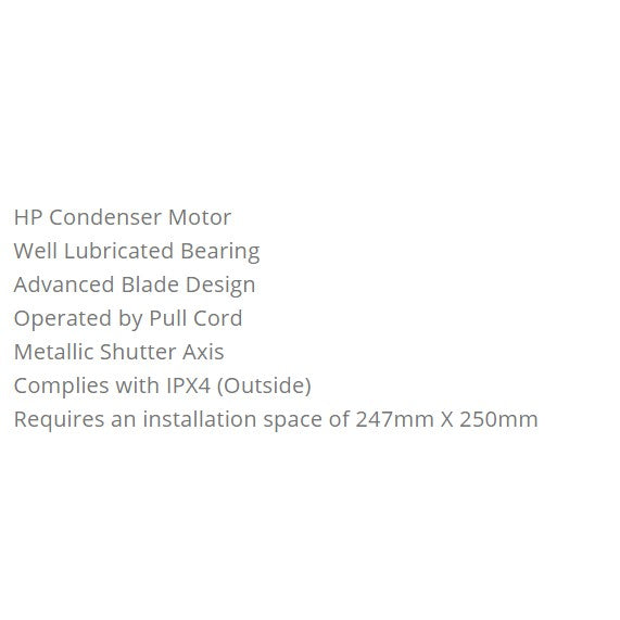 KDK 20WUD Exhaust Fan Window Mount Ventilating Fan Ventilation Fan Glass 20 WUD TML