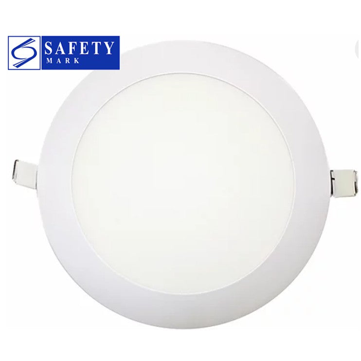 LED Downlight Panel Round 9W 12W Singapore Safety Mark Recessed Panel Ceiling Light TML