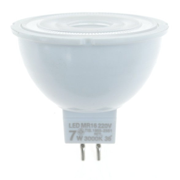 [Bundle of 4] 7W 220V-240V Direct MR16 GU5.3 LED Bulb (3000K 6500K)