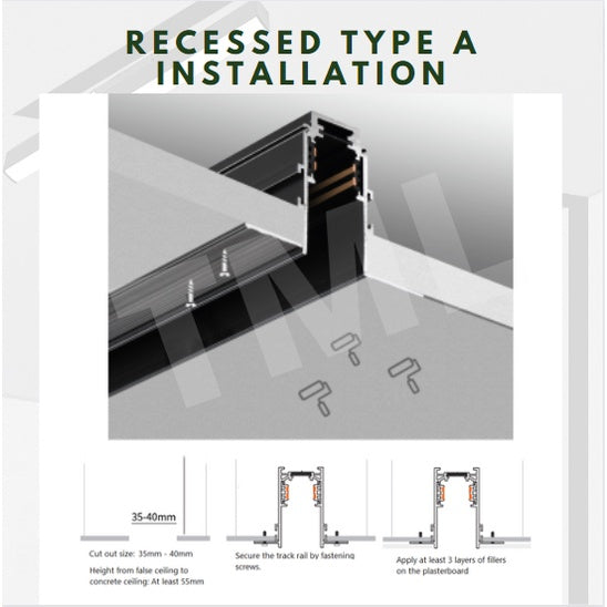 M20 Magnetic Track Light System