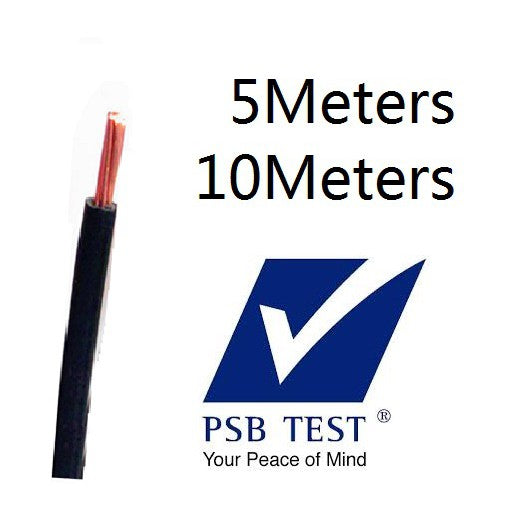 [SG local seller] 1.5mm PVC Electrical Cable Wire - 5 meters 10 meters 1.5 mm TML