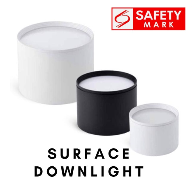 Premium LED Surface Spotlight Downlight Singapore Safety Mark TML