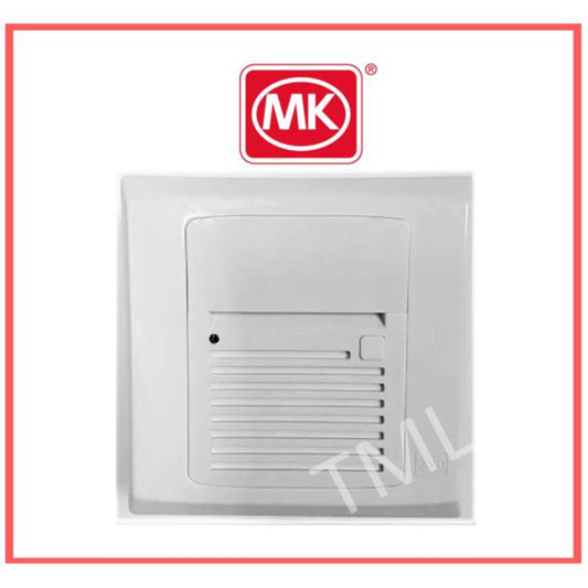 MK Door Bell Chime Battery Operated S4338 WHI