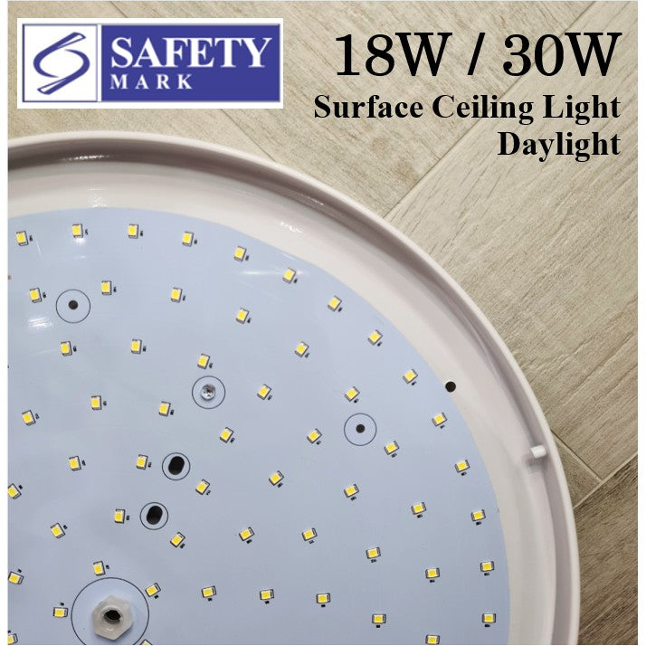 TML LED Ceiling Light Dimmable Glittering Effect SG Safety Mark 18W 36W Shimmering Surface Panel Dimmable Daylight