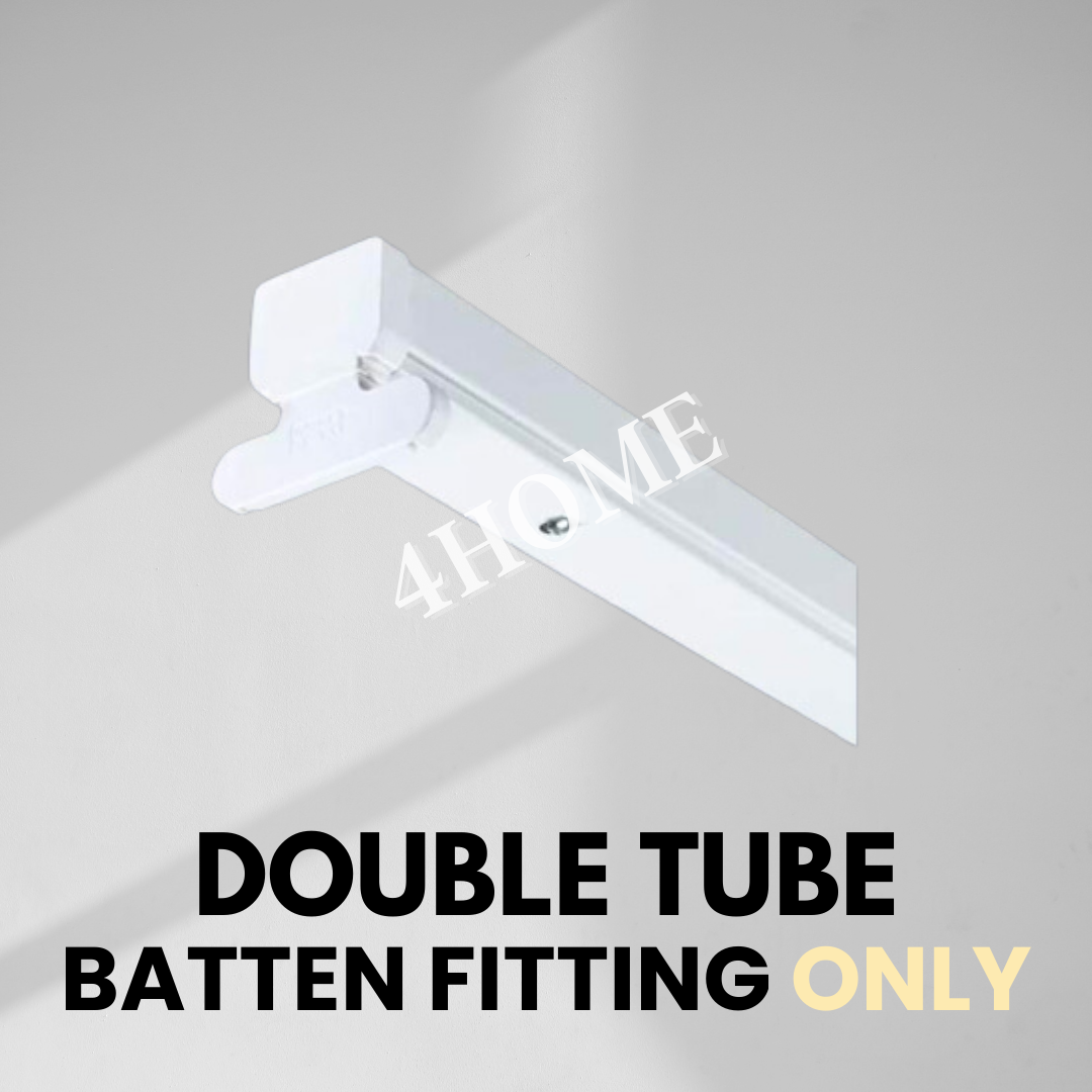 T8 Tube Batten Fitting Housing with T8 LED tube optional