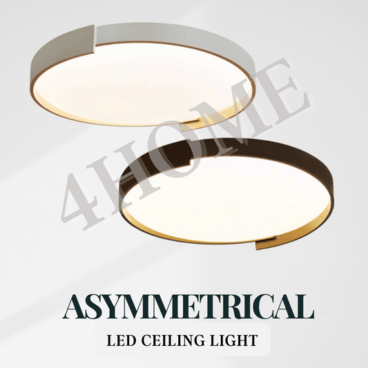 Premium LUX Asymmetrical Arc LED Ceiling Light Bedroom Living Room Kitchen