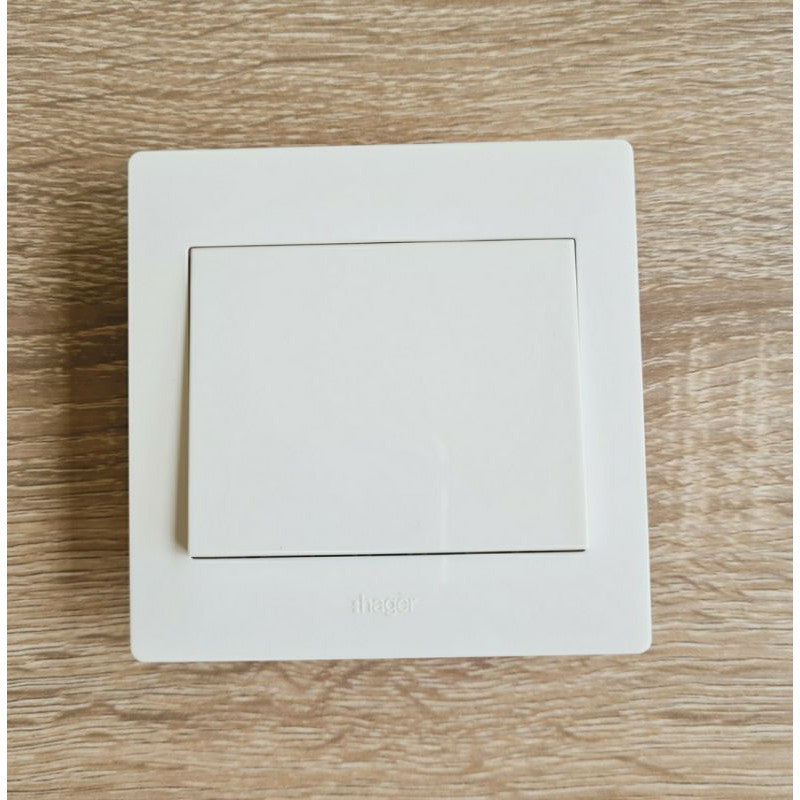 Hager 1Gang 1Way 2Way Single Wall Switch White