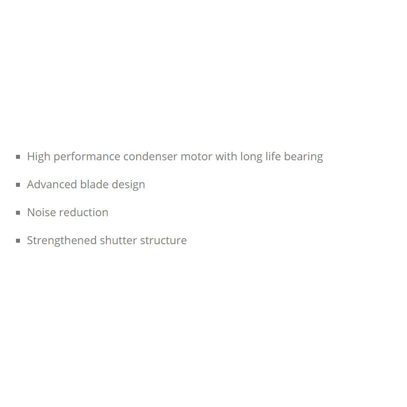 KDK 15WUD Exhaust Fan Window Mount Ventilating Fan Ventilation Glass 15 WUD TML