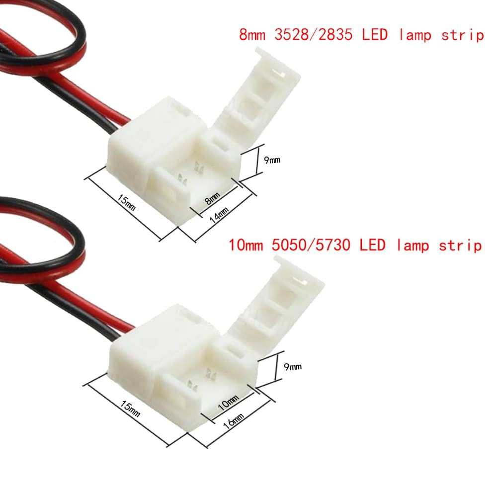 TML LED Strip Light Connector 10mm 5050 5730