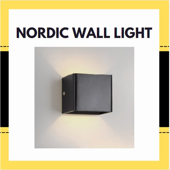 Nordic Wall Light 5W Minimalist Bedside Staircase Lighting TML