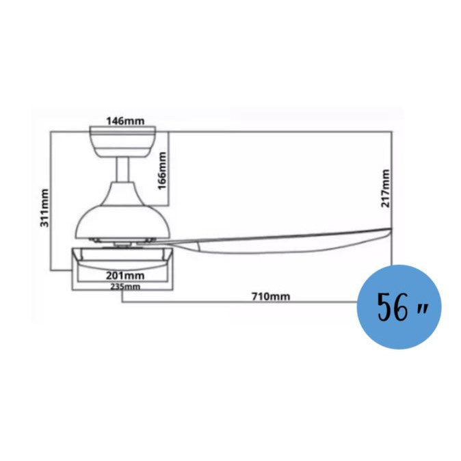 [Installation] Bestar Star-3 Ceiling Fan with 24W LED Light 36inch 46inch 56inch 36" 46" 56" STAR3