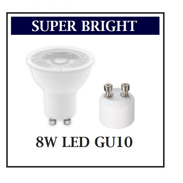 [Bundle of 4] 240V 7W 8W GU10 LED Bulb (3000K 4000K 6500K)