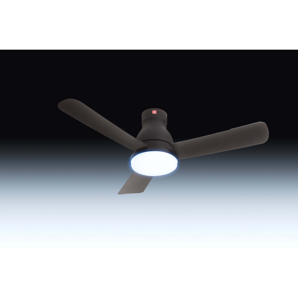 KDK U48FP LED Light DC Ceiling Fan  (White/Black)