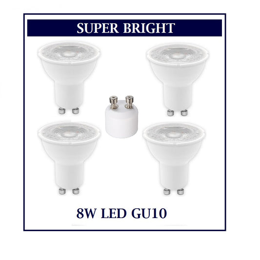 [Bundle of 4] 240V 7W 8W GU10 LED Bulb (3000K 4000K 6500K)