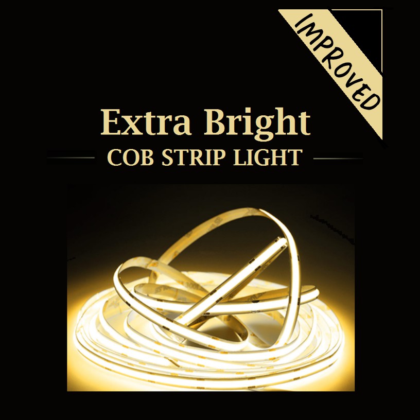 TML COB LED Striplight Strip Light 5meters Extra Bright Improved Version 12V