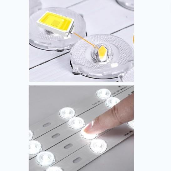 LED Ceiling Light Long Magnetic LED Strip Easy Replacement 48w 72w