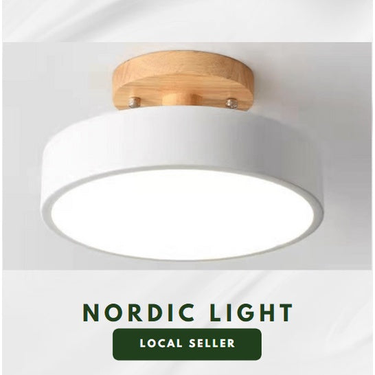 Premium Nordic Ceiling Light Spotlight Corridor Balcony Bathroom UFO TML