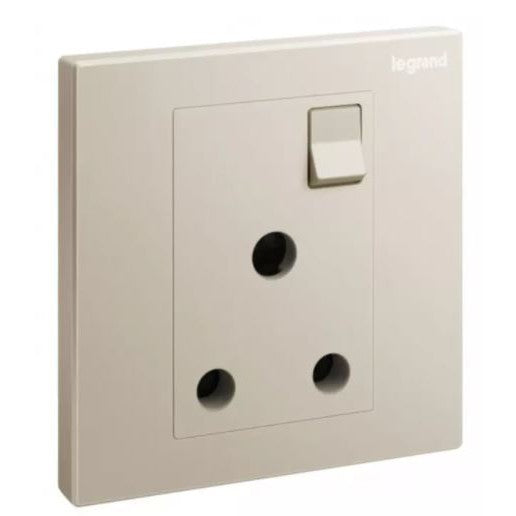 Legrand Galion 15A Aircon Socket (Champagne, Rose Gold, Dark Silver, White)