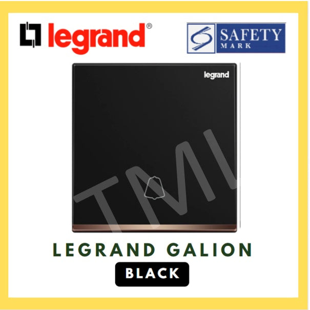 Legrand Galion Matt Black Switch Socket