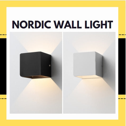 Nordic Wall Light 5W Minimalist Bedside Staircase Lighting TML