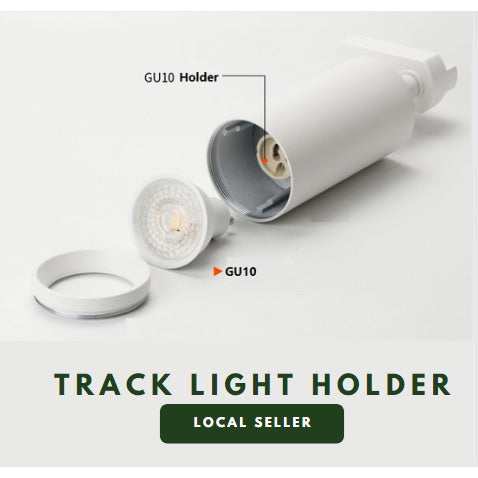 [SG Local Seller] LED Track Light with Rail GU10 LED Bulb