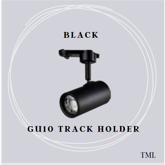 Modern Rose Gold White Black GU10 Track Light Holder TML