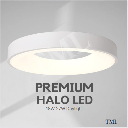 Premium LUX Halo White LED Ceiling Light Living Room Bedroom TML