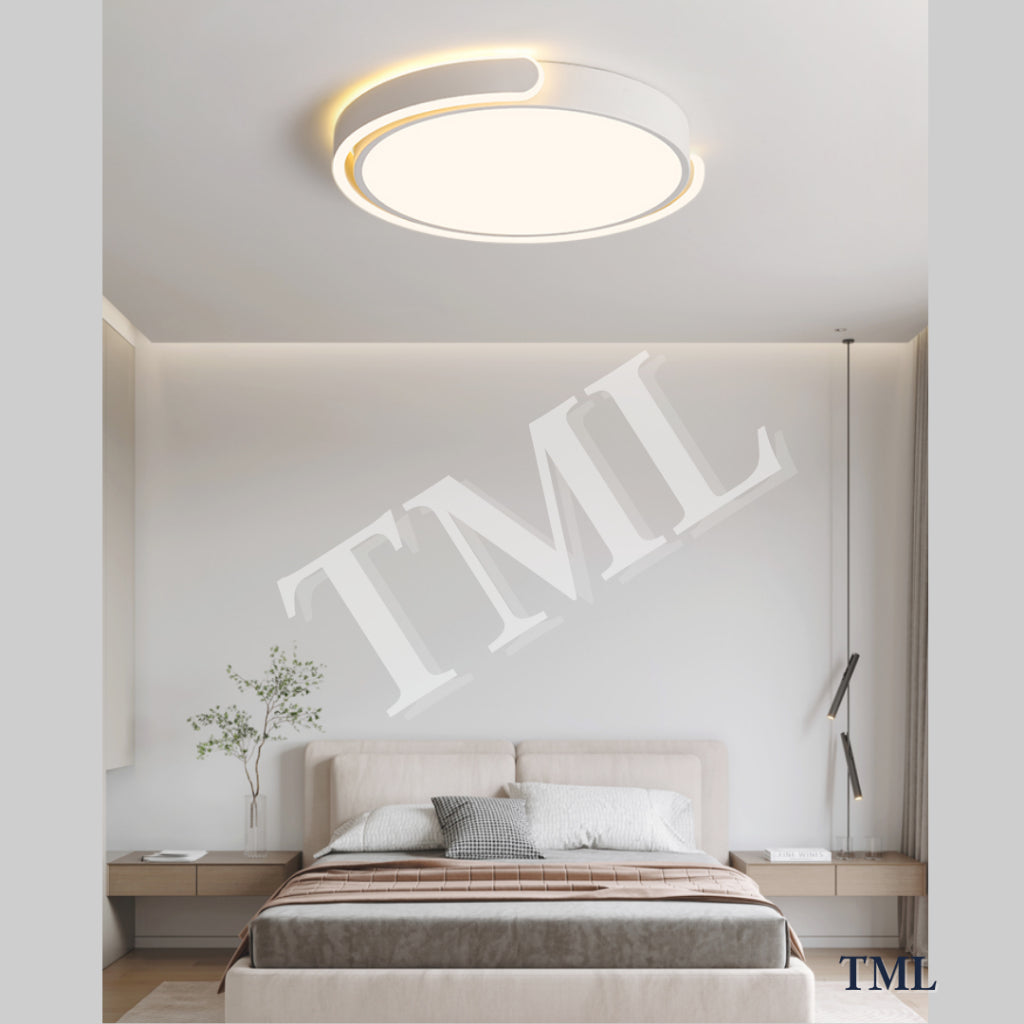 Premium LUX Aurora Ceiling Light with Side Luminance Bedroom Living Room Kitchen