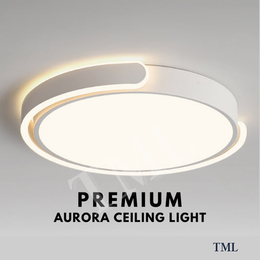 Premium LUX Aurora Ceiling Light with Side Luminance Bedroom Living Room Kitchen