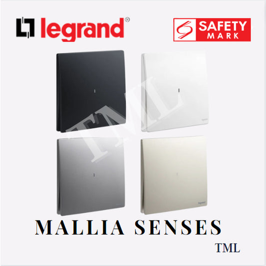 Legrand Mallia Senses 20A Heater Switch Safety Mark Approved TML