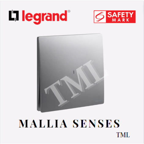 Legrand Mallia Senses 20A Heater Switch Safety Mark Approved TML