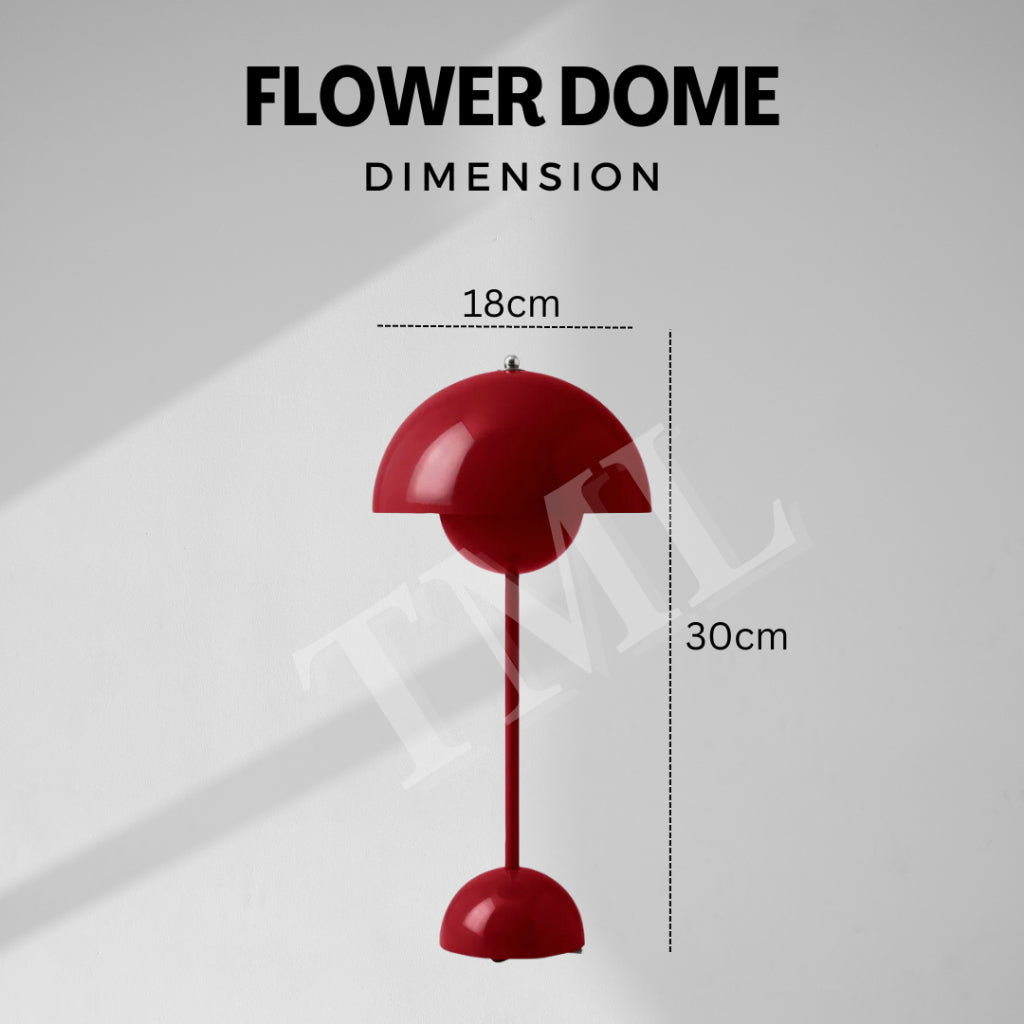 Modern Flowerpot Table Lamp E27 Bedside Lamp Mushroom Smart TML