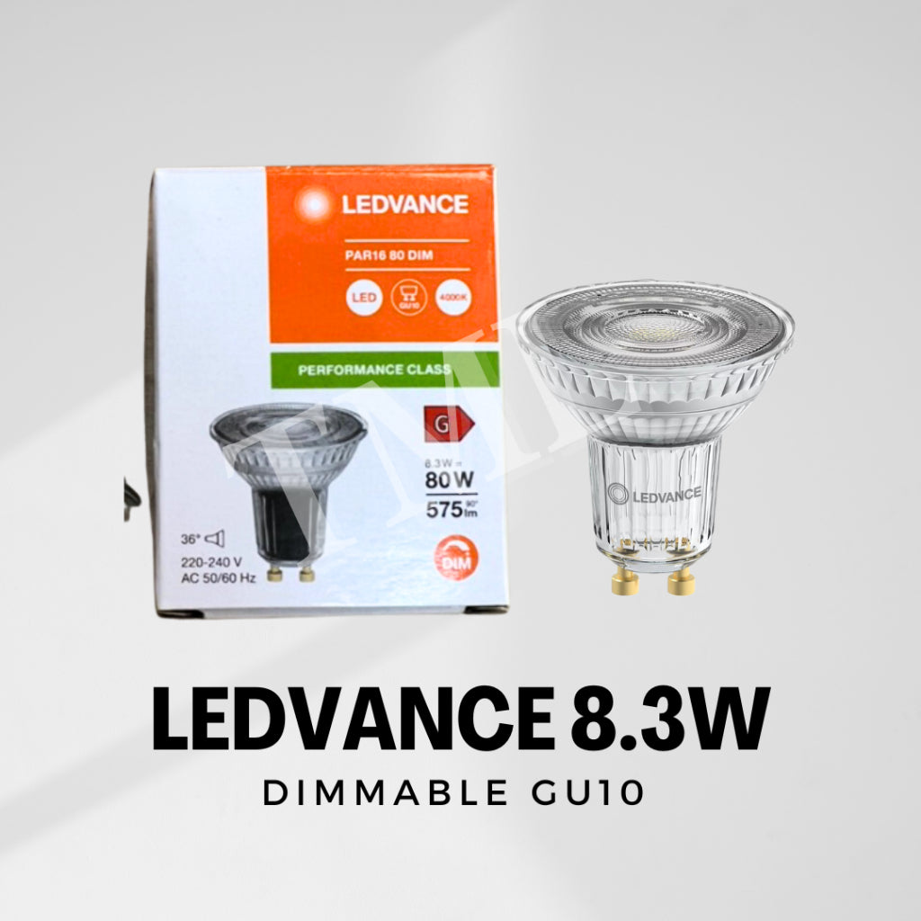 Philips Dimmable GU10 6.2W Ledvance Dimmable GU10 8.3W Warm White Cool White TML