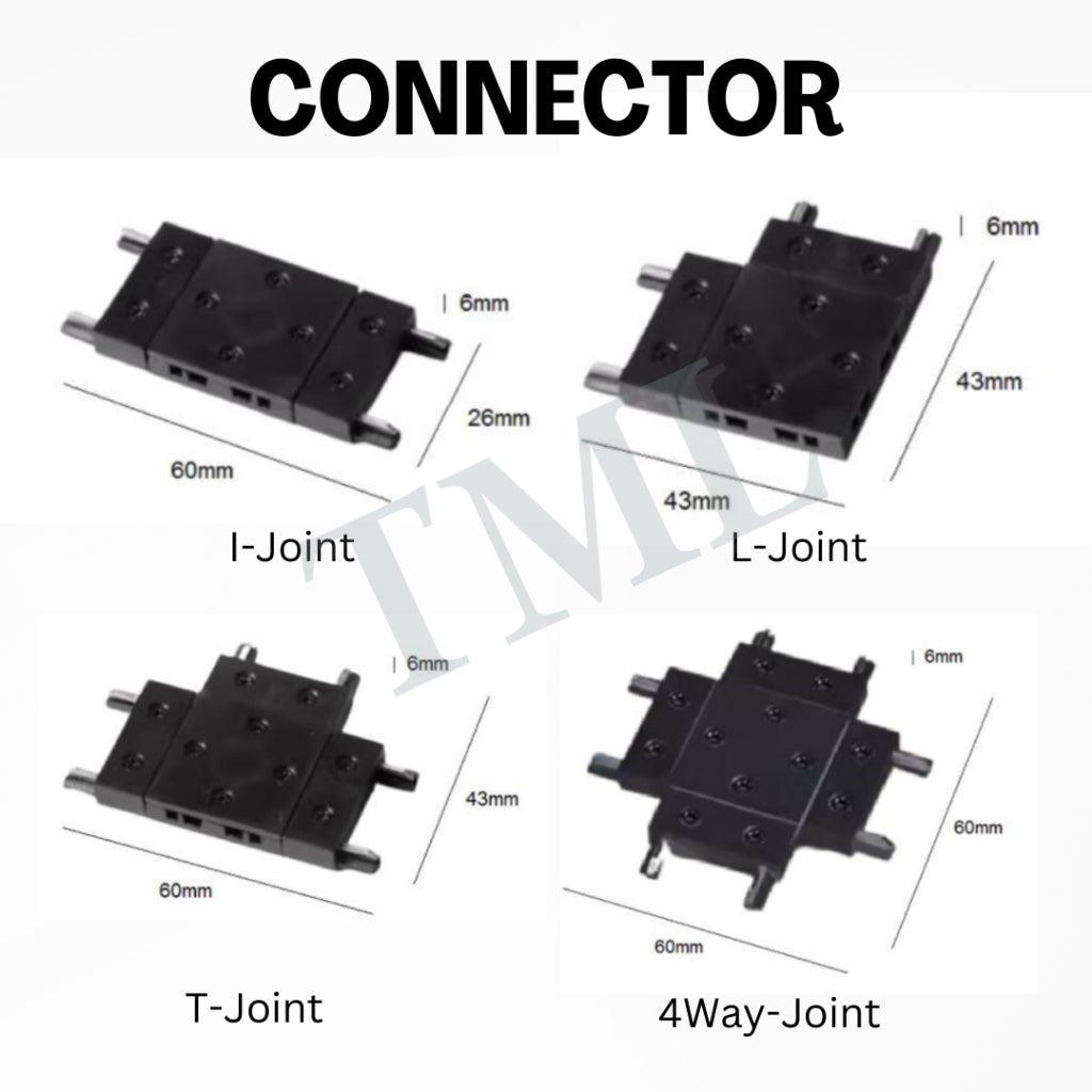 Ultra Slim Magnetic Track Light System 48V