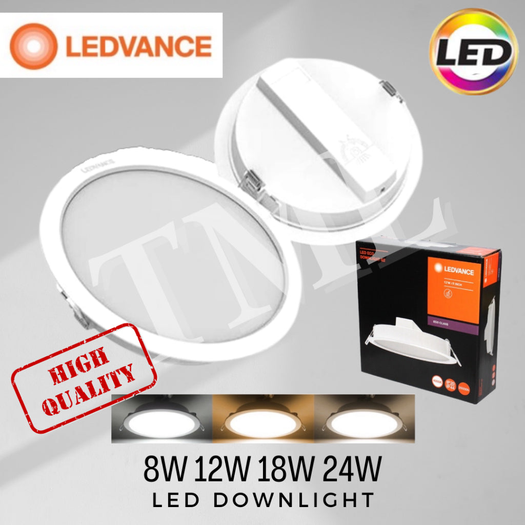 LEDVANCE Premium Led downlight 8W 12W 18W 24W 4" 5" 6" 8" ECO Gen 2