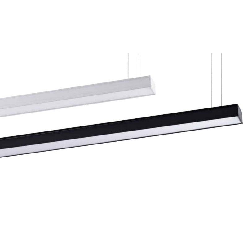 Premium Black White Linear Light Pendant and Surface Mount Type TML