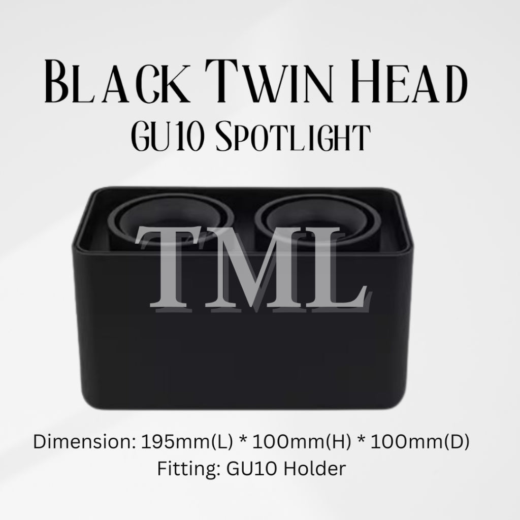 Premium 360 degree Halo Surface GU10 LED Spotlight Single Head Square Double Head Rectangular